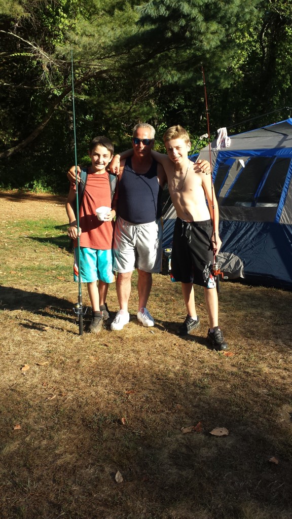 Camping trip with our nephews